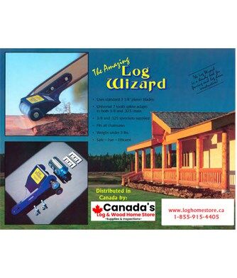 Log Wizard Debarking Chainsaw Attachment - Image 1