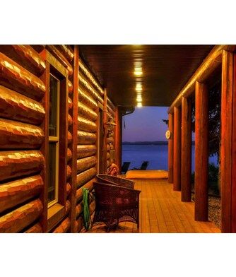 Half Log Siding Pine - Image 1