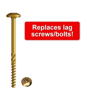 U2 Fasteners - 3/8" Construction Screws - Image 1