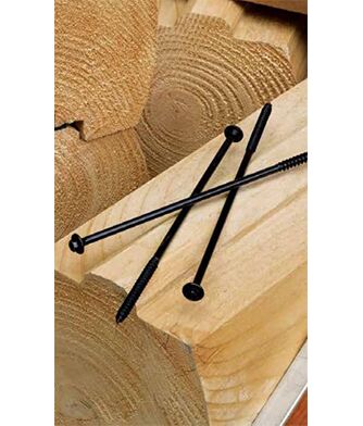 LogHog Timber Screws - Canada's Log & Wood Home Store