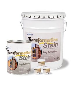 Transformation-Log-and-Timber-Stains Sashco Transformation Log & Timber Stain – oil-based timber stain 5-gallon and 1-gallon pail
