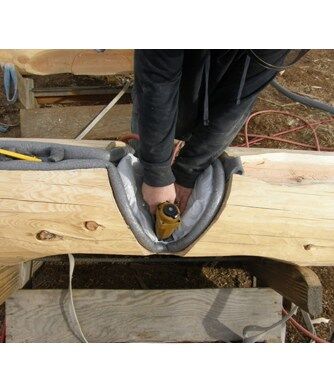 Log-Home-P-Gasket Log Home P Gasket - Image 1